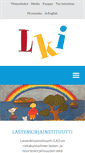Mobile Screenshot of lastenkirjainstituutti.fi